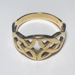 14k Celtic Ring